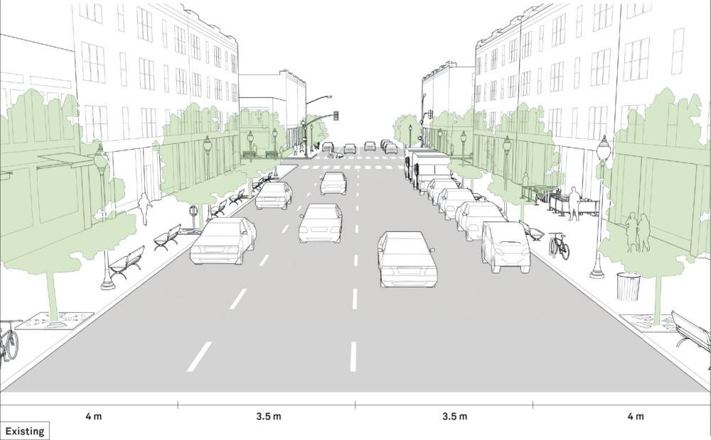 Optimizing Urban Streets: The Case for Narrower Travel Lanes