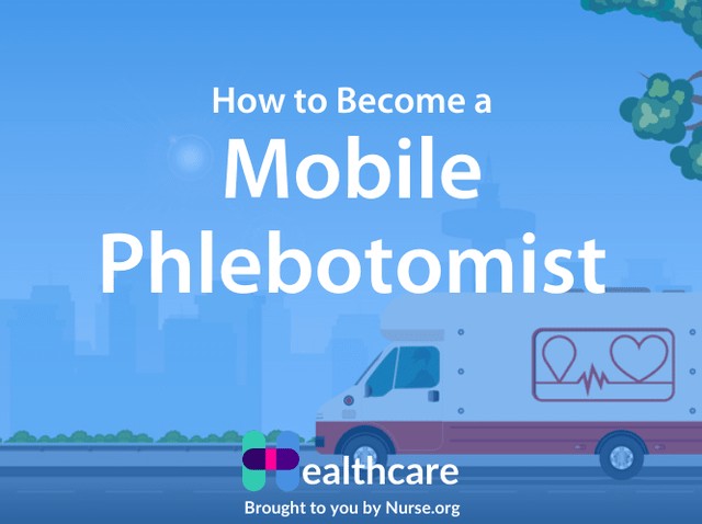 A healthcare professional searches for travel phlebotomist positions online, illustrating the proactive job search and career advancement in the mobile healthcare field.