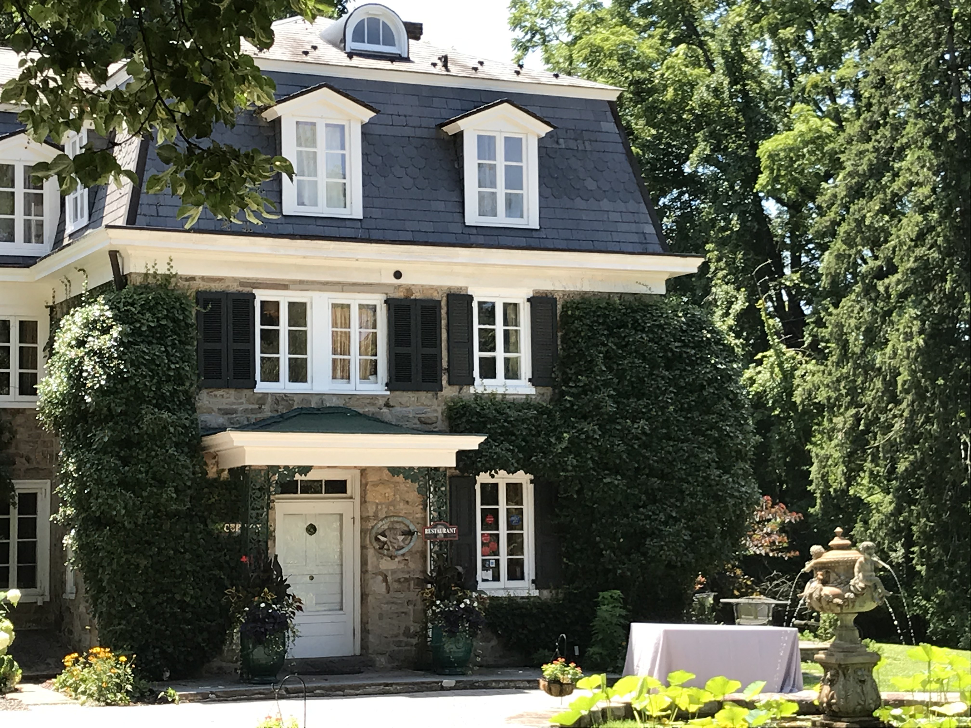 Exterior of The Inn at Barley Sheaf Farm, a charming inn in Holicong, PA