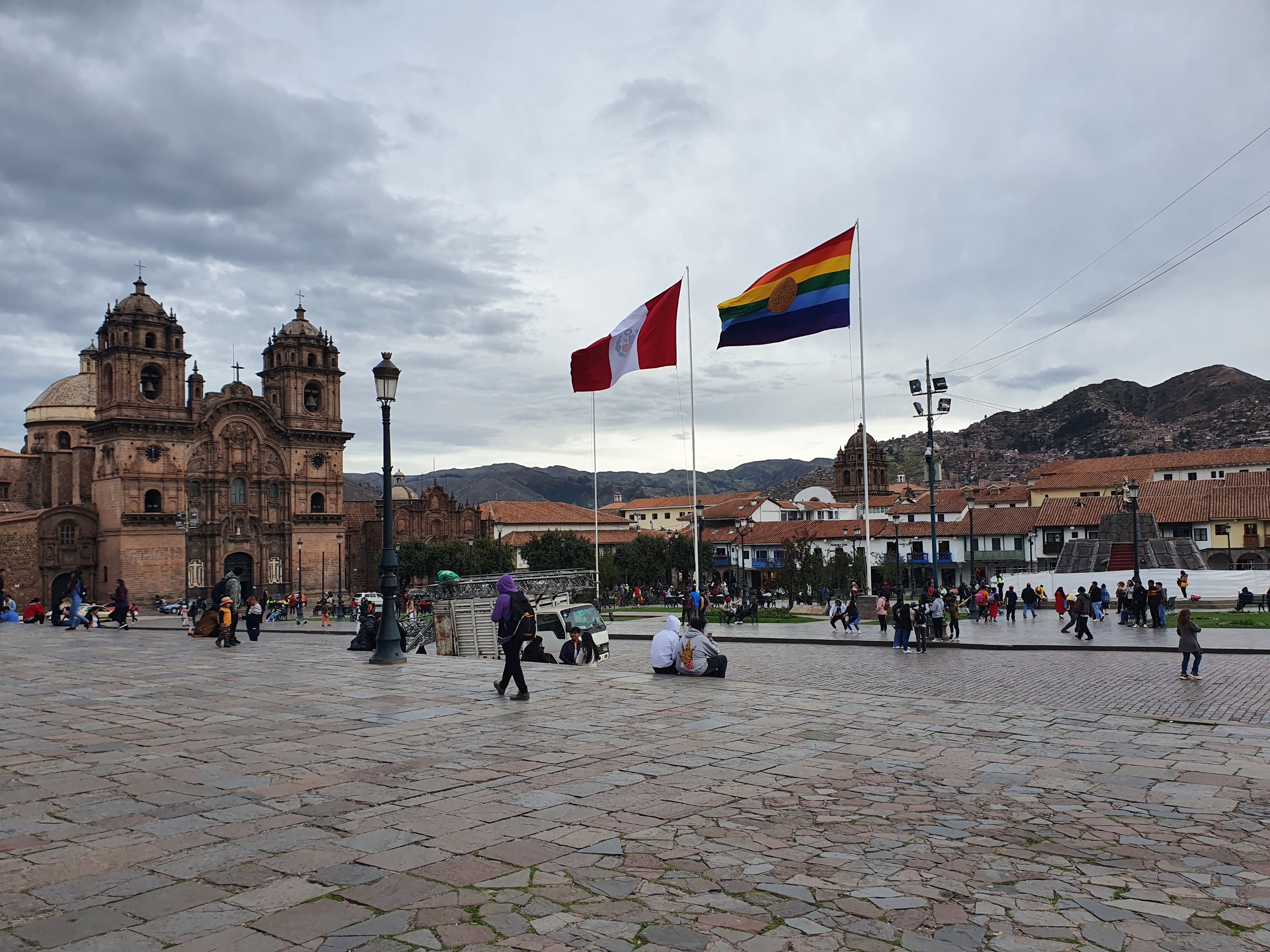 Exploring the historic Plaza de Armas in Cusco, the heart of Inca history and culture.