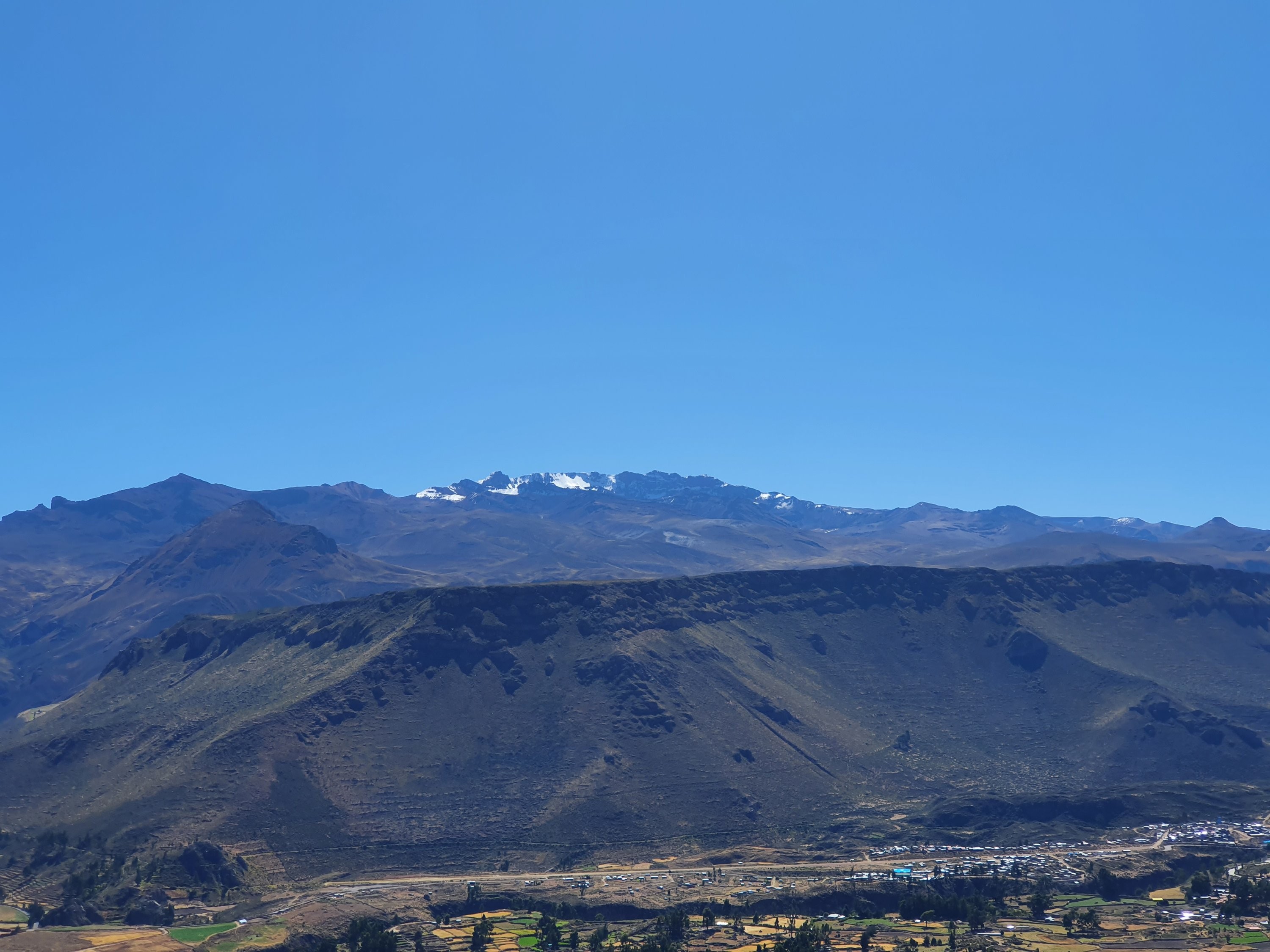 The majestic Mismi Mountain peak, considered the most distant source of the Amazon River, a unique site to explore in Peru.