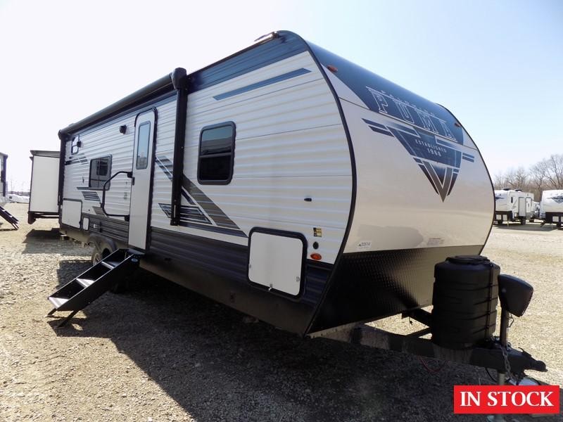 Exterior view of Puma 23BHQ Travel Trailer