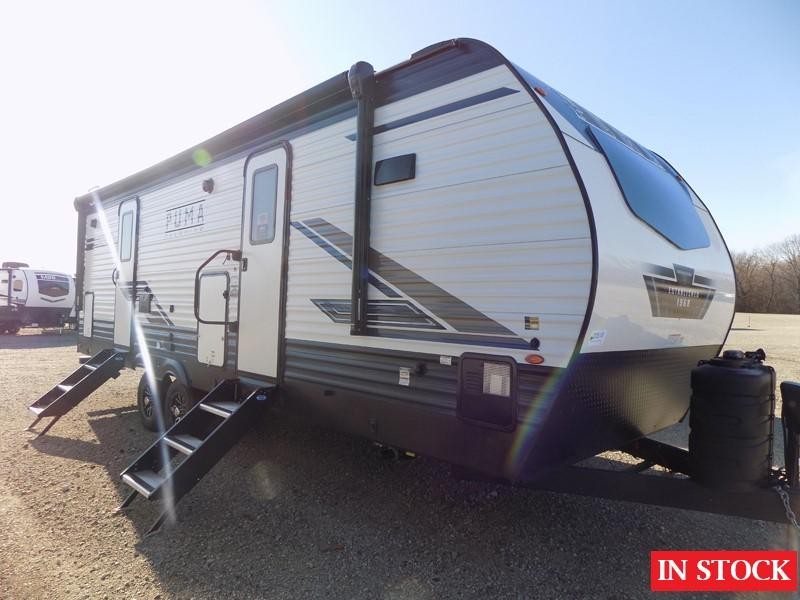 Puma 26FKDS Travel Trailer parked outdoors