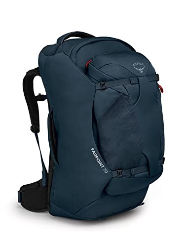 Osprey Farpoint 70L Men's Travel Backpack in Blue