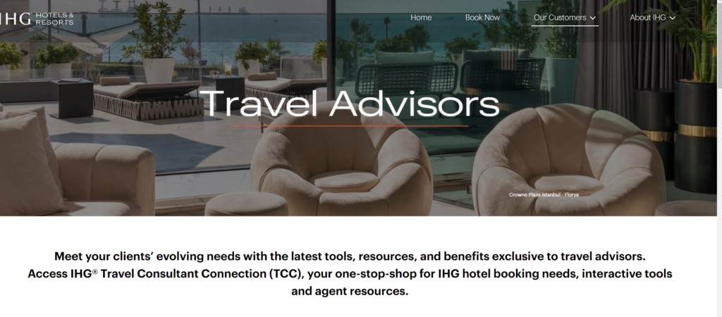 IHG Travel Agent Training Program