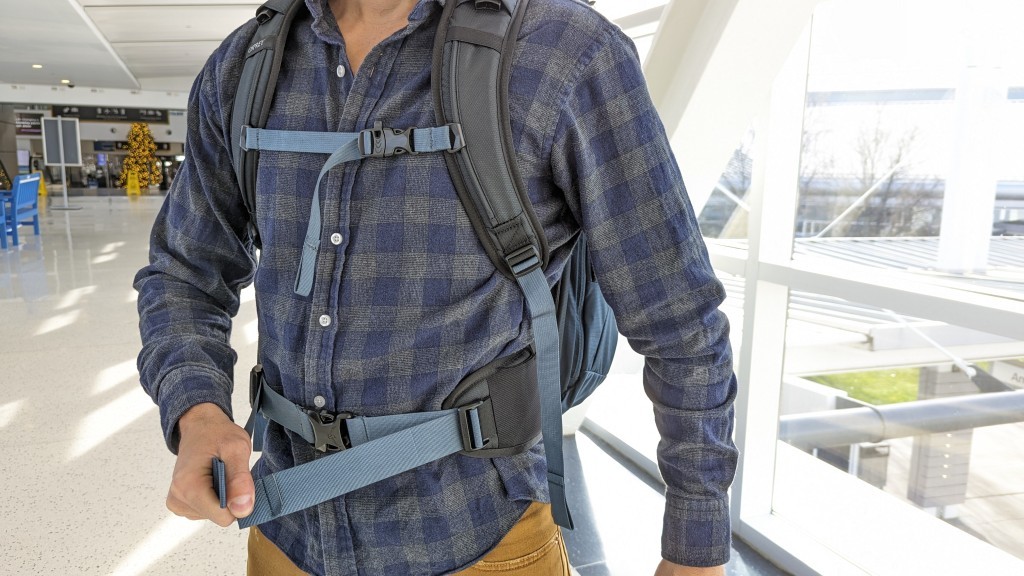 Osprey Farpoint 40 straps comfort, comfortable and well-distributed straps for reduced strain