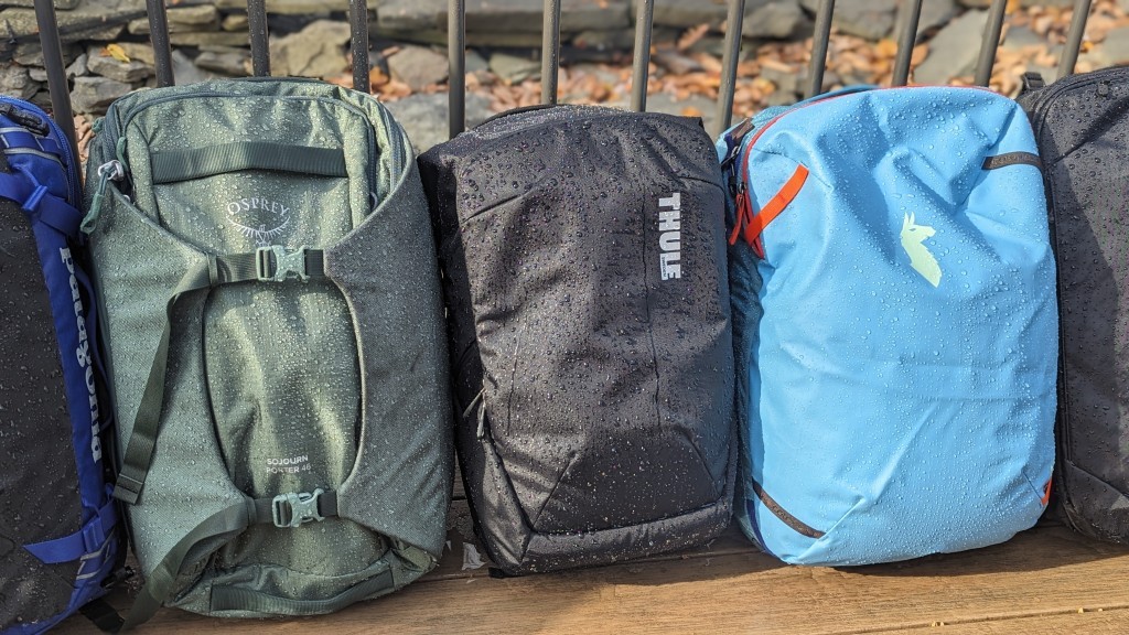 Travel backpack price comparison, Osprey Sojourn Porter and Cotopaxi Allpa in similar price range