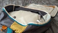 Lightweight material of the Osprey Daylite Carry-On 35 lacks structure