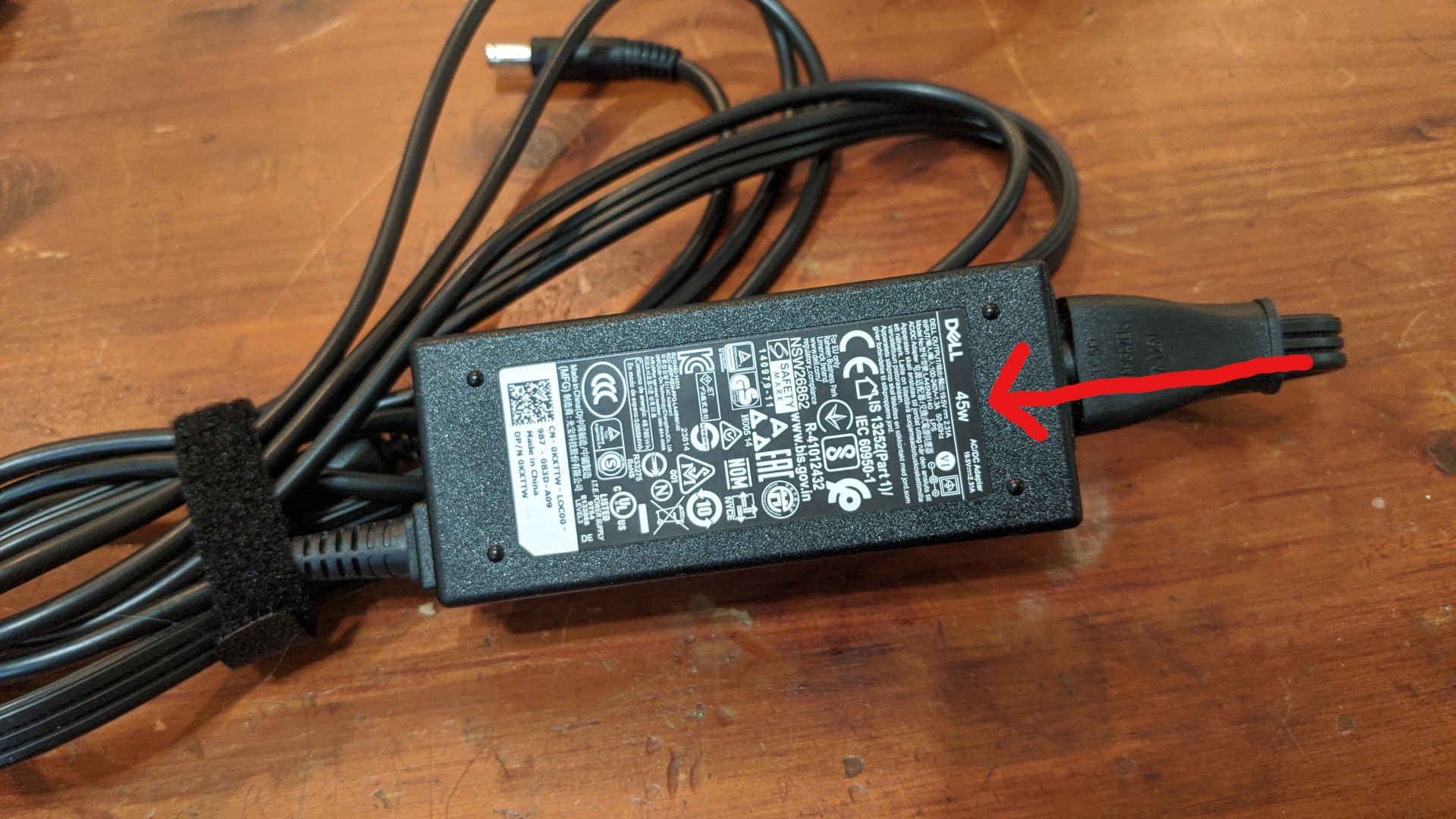 Laptop Charger Cable Wattage