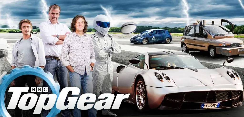 Top Gear epitomizes the excitement of road trip travel shows.