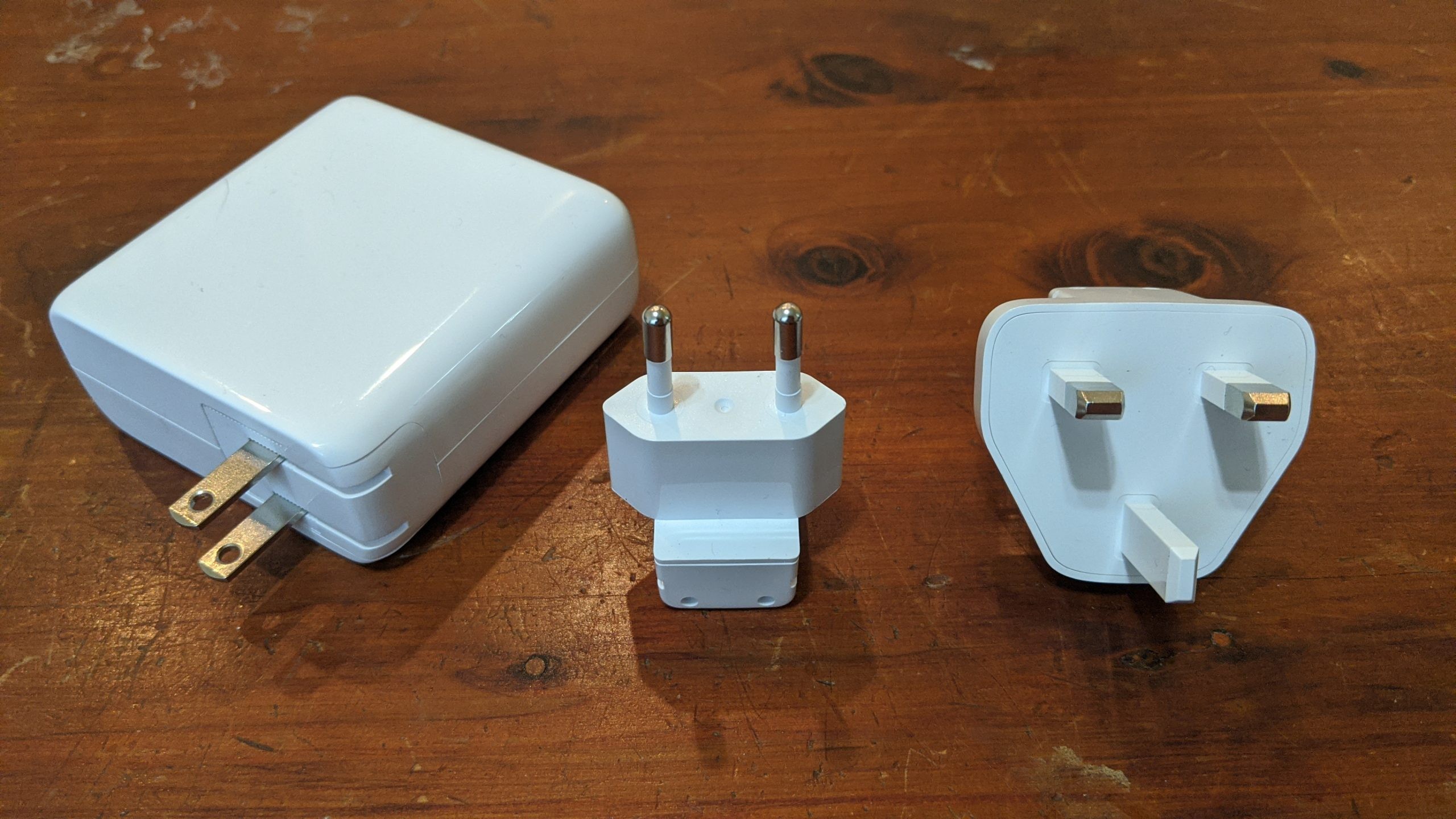 Three Major Adapter Plugs