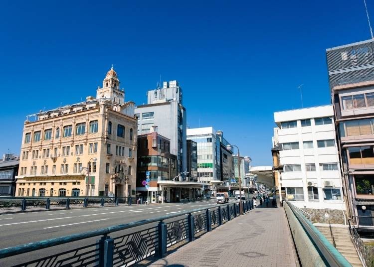 Shijo Kawaramachi Kyoto Cityscape