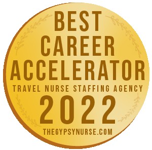 Best Career Accelerator Travel Nurse Agency 2022 Winner