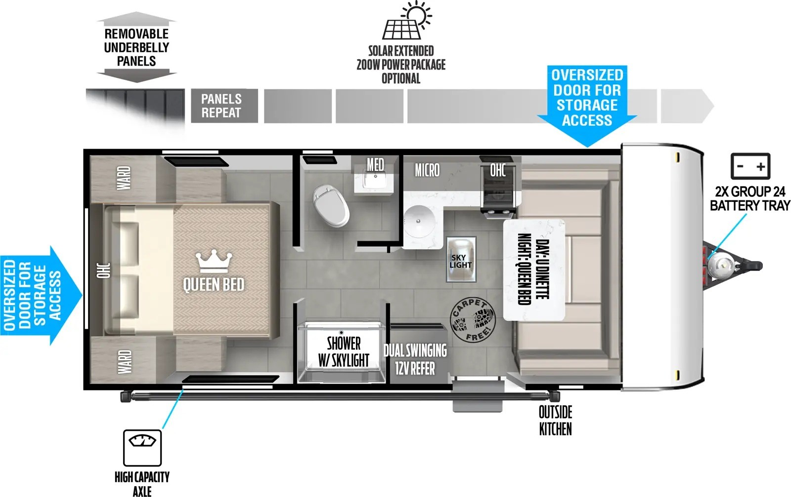 161QK Floor Plan