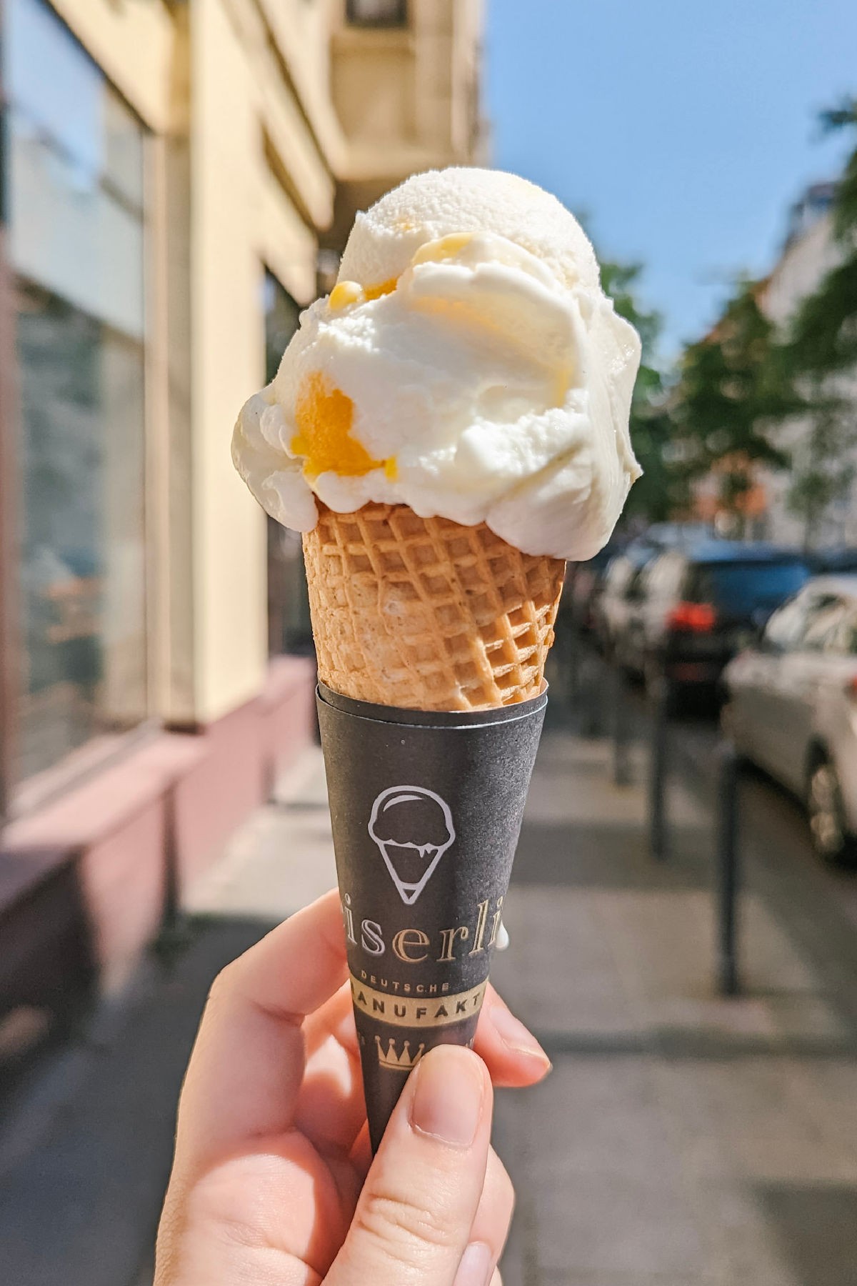 Agnesviertel Gelato Shop Front in Cologne