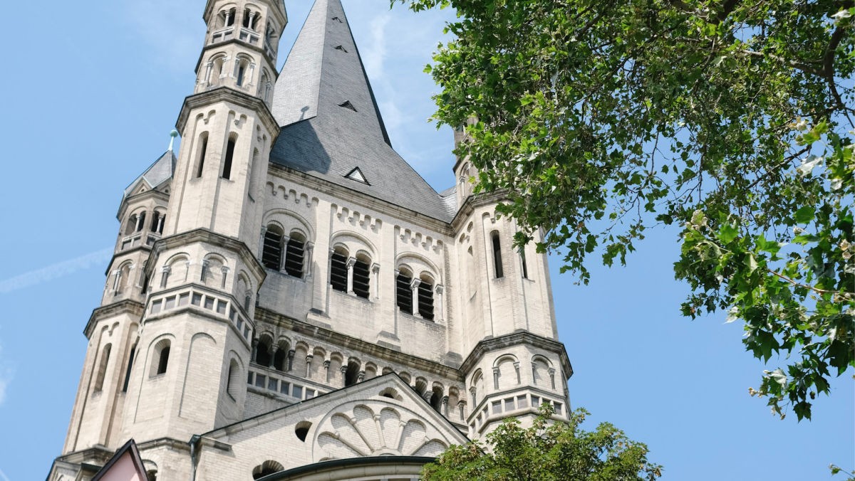 Alter Markt St Martin Church and Buildings in Cologne