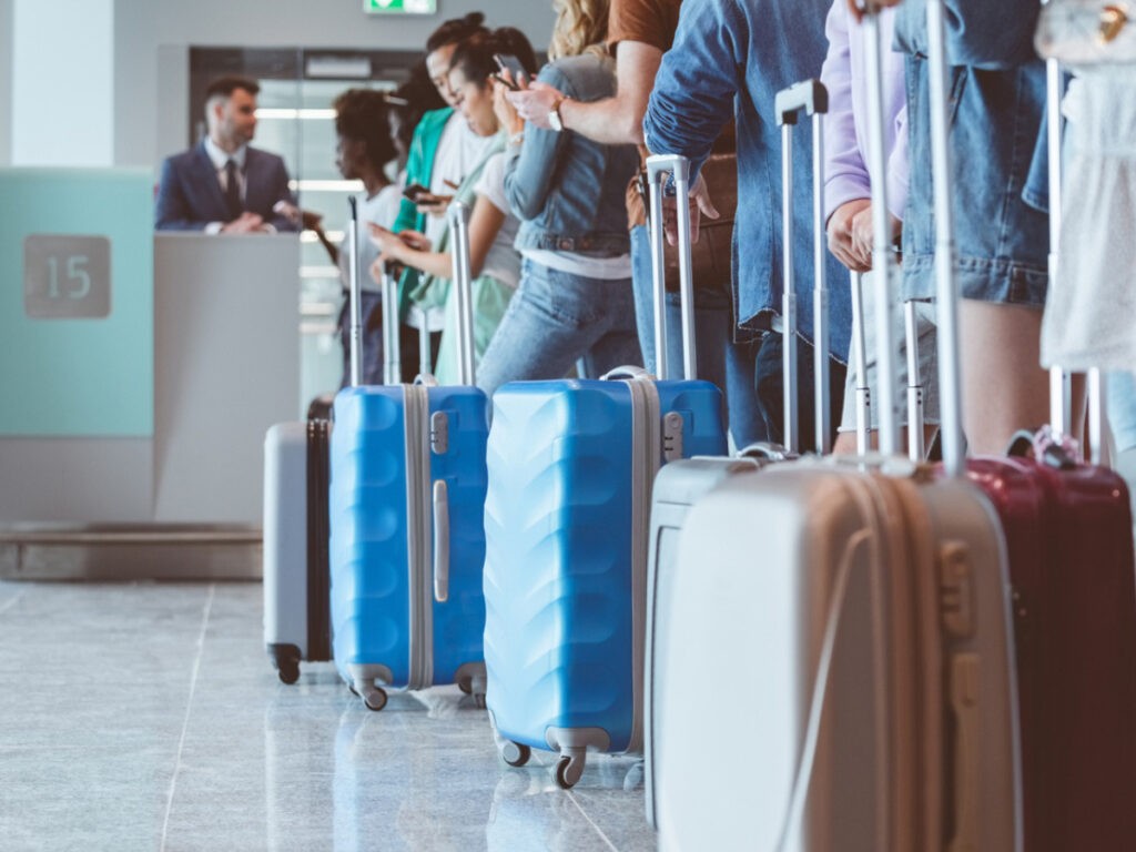 Passengers boarding a Singapore Airlines plane