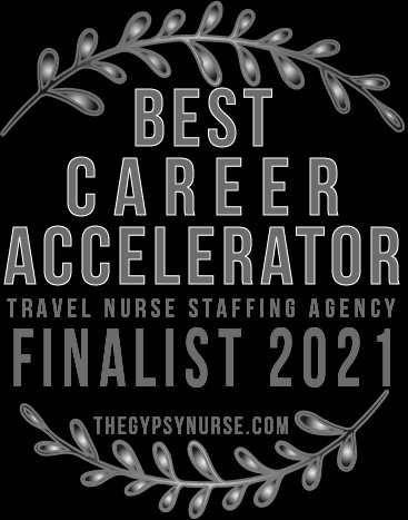 Best Career Accelerator Travel Nursing Agency 2021 Finalist