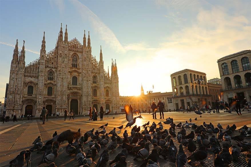 Milan Duomo, an iconic symbol of Milan, Italy