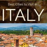 Map of the best cities to visit in Italy