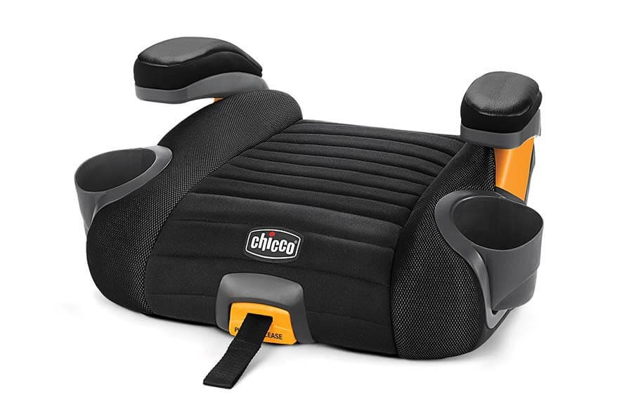 Top travel booster car seats - Chicco GoFit backless booster