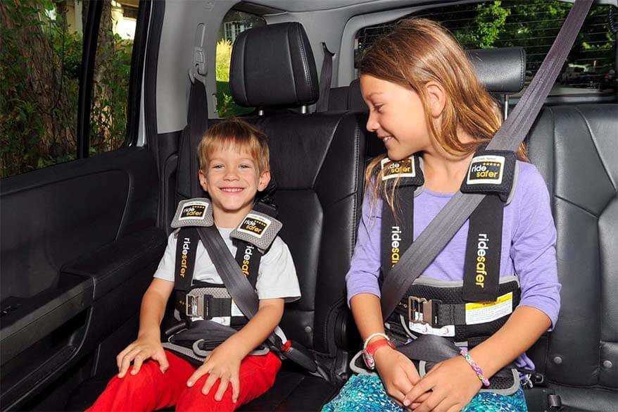 Ride Safer Delight Travel Vest: a lightweight and safe booster seat alternative