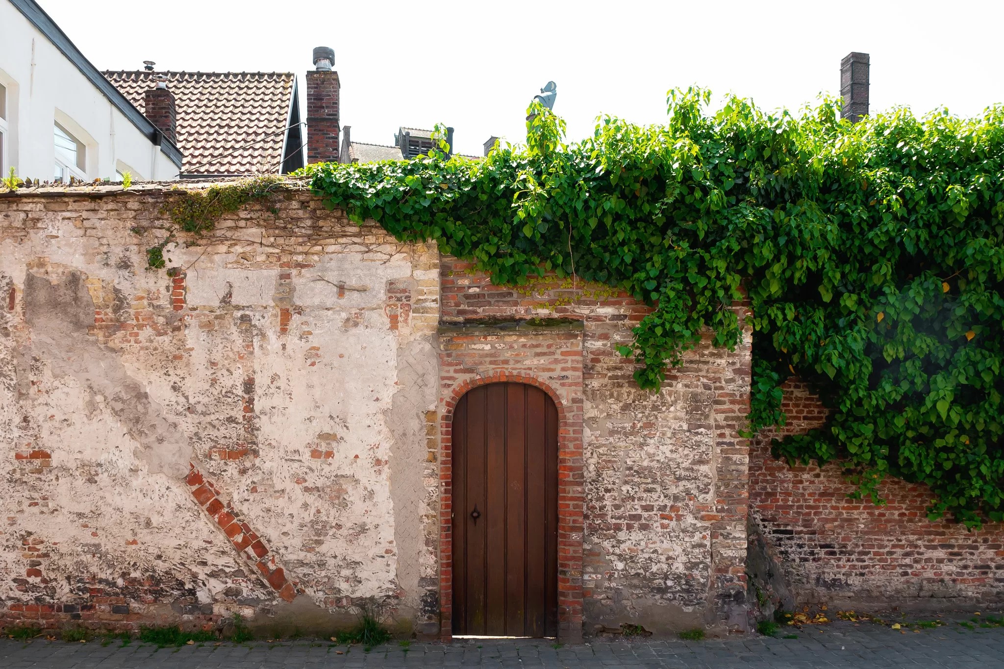 Historic house on a walking tour of Bruges