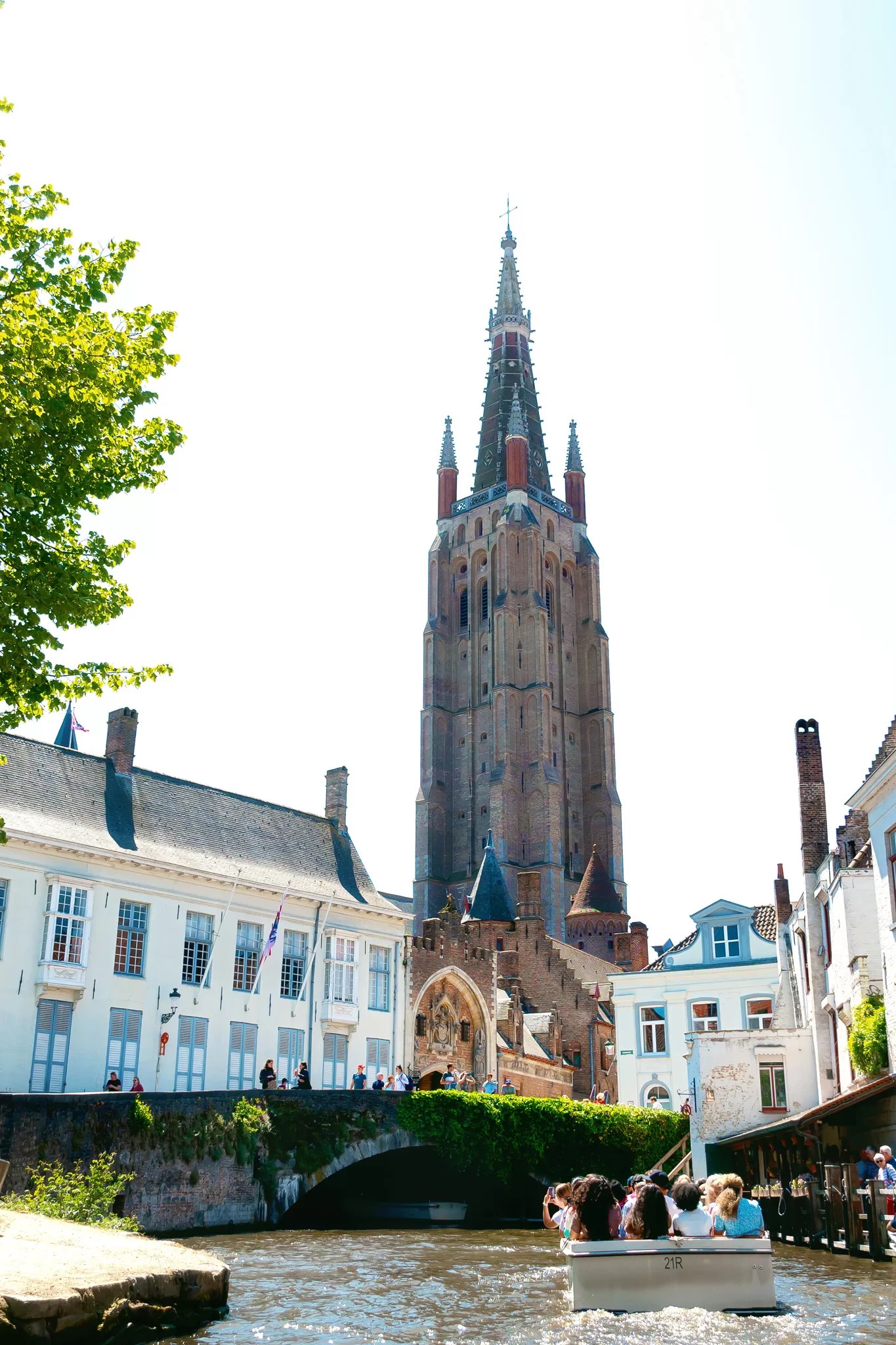 Historic building in Brugges Belgium 