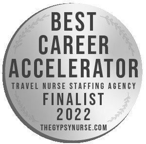 Best Career Accelerator Travel Nurse Agency 2022 Finalist