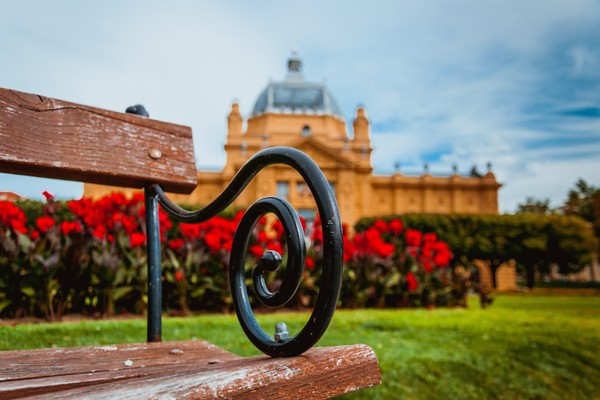 Zagreb's Upper Town, Gornji Grad, with its charming cobblestone streets and historical buildings, highlighting Zagreb as an exciting and affordable European destination