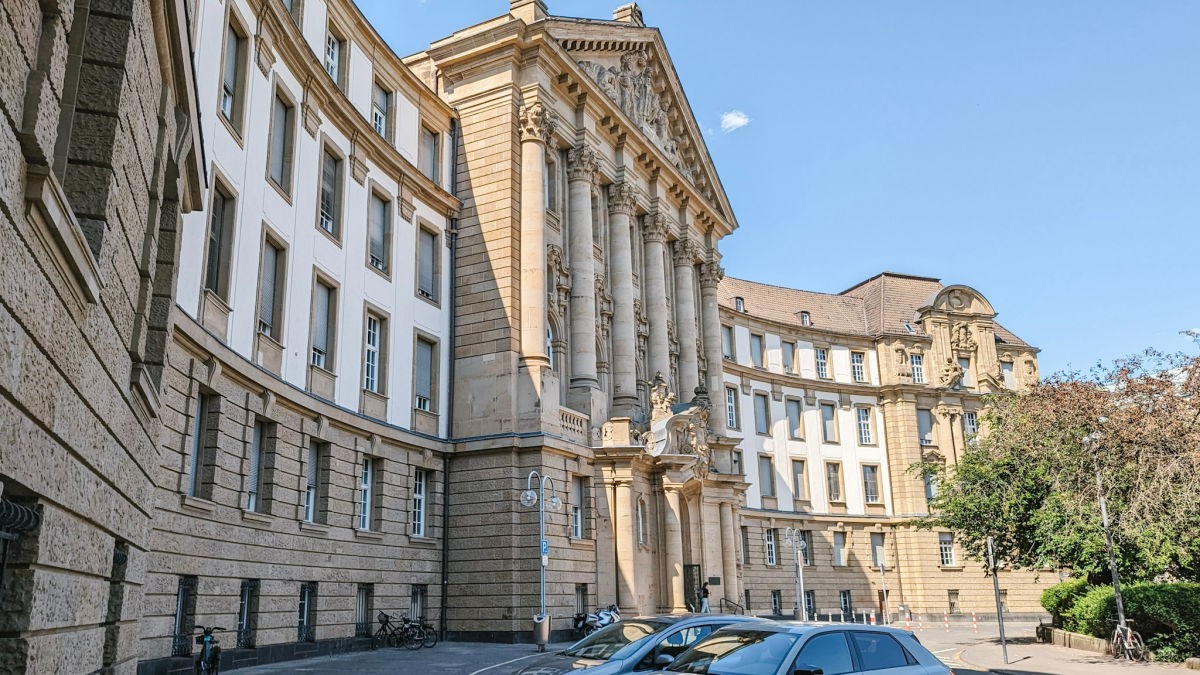 Agnesviertel City Hall Building Exterior in Cologne