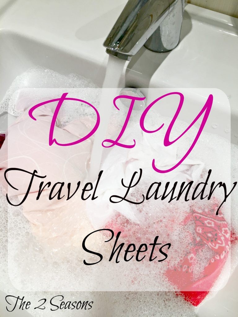 DIY Travel Laundry Sheets 768x1024 - Learn how to make cost-effective and space-saving DIY laundry sheets for your next trip.