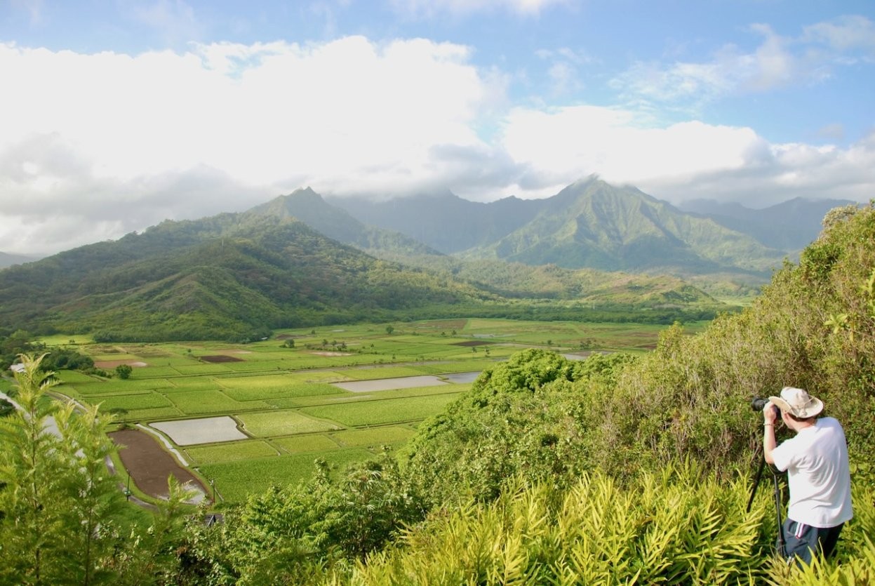 Hanalei Valley in North Kauai 