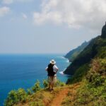 Kalalau Trail along Na Pali Coastline