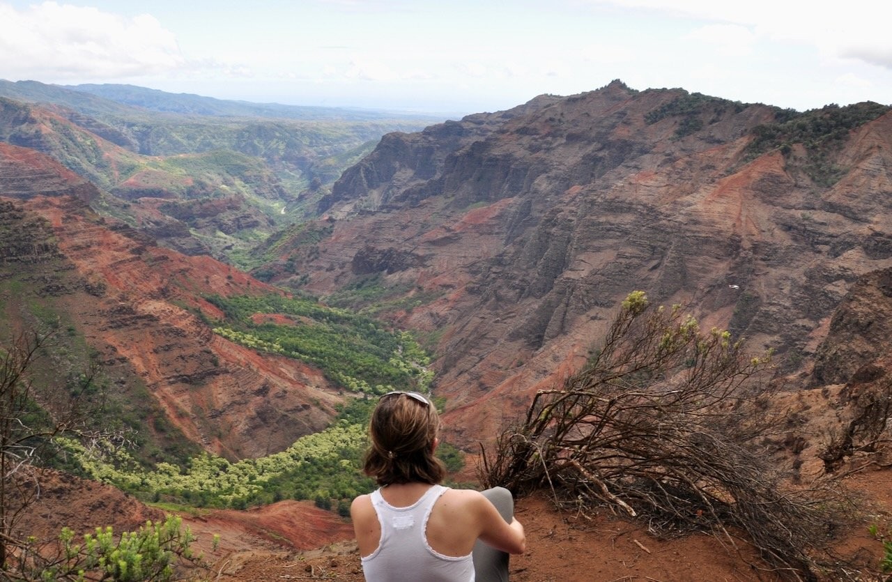 Waimea Canyon in West Kauai