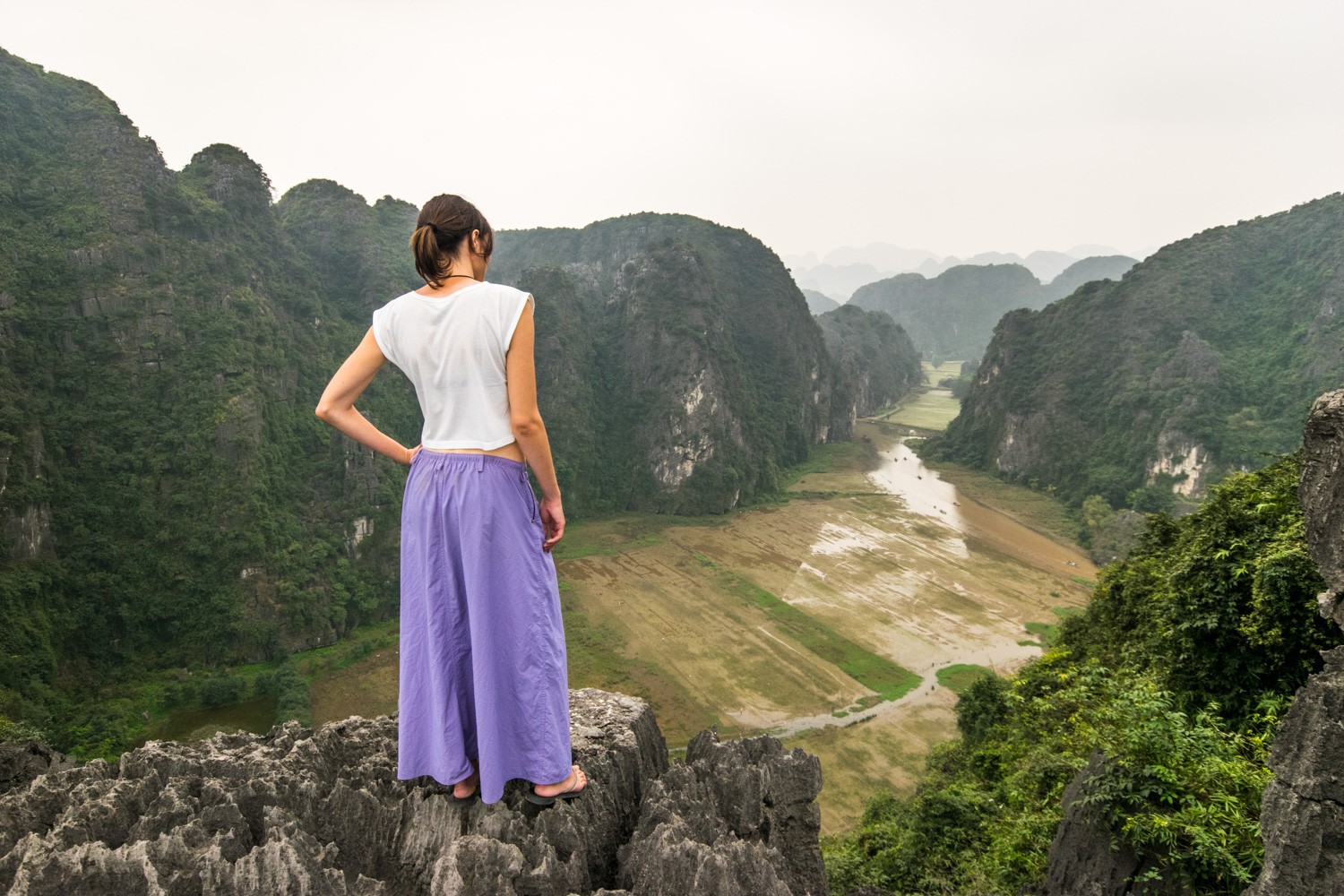 137 - In Tam Coc, the terrestrial Halong bay, Vietnam