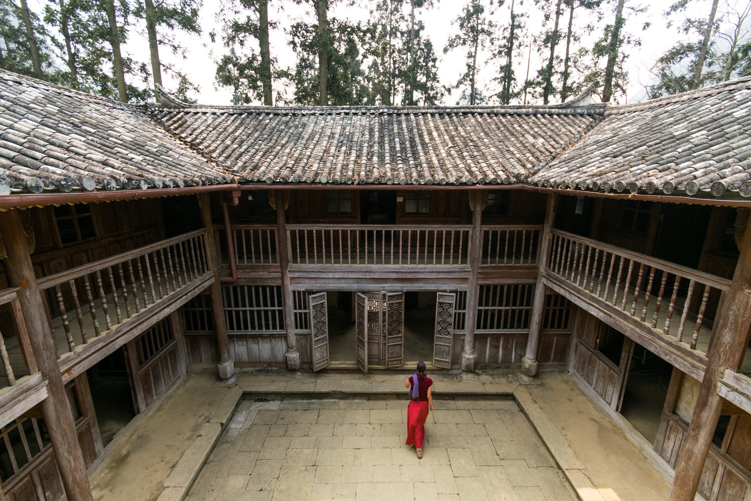 147 - In the palace of the Hmong King, Ha Giang province, north Vietnam