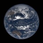 Animated image illustrating the Earth's full rotation as captured by NASA's EPIC camera, emphasizing the constant motion of our planet.