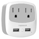 TESSAN European Travel Plug Adapter