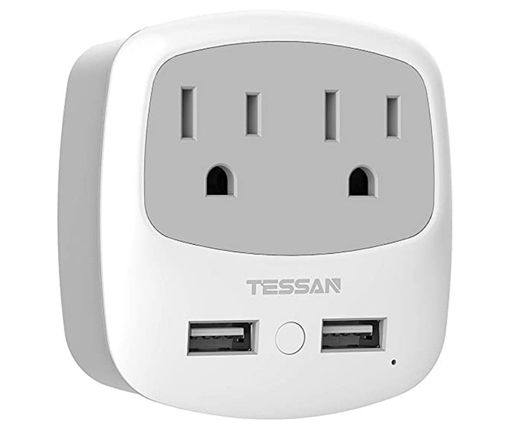 TESSAN European Travel Plug Adapter