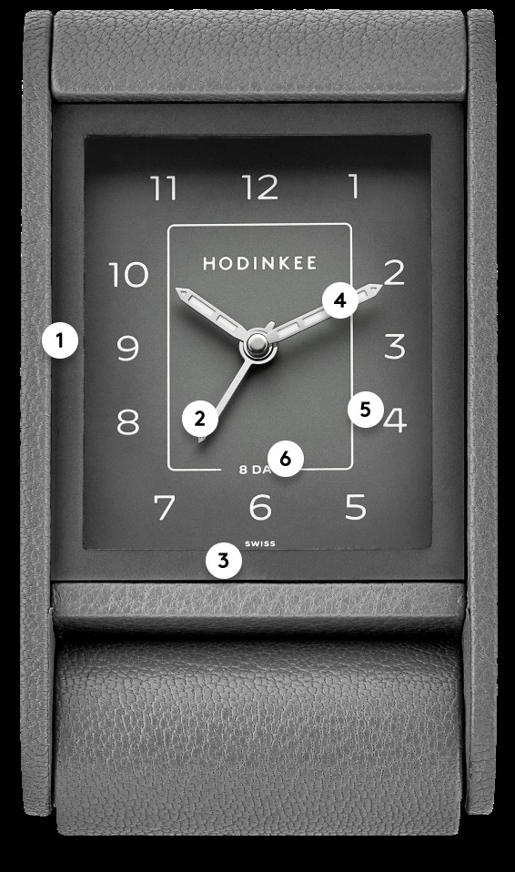 Hodinkee Eight-Day Travel Clock Final Mobile Callout Front