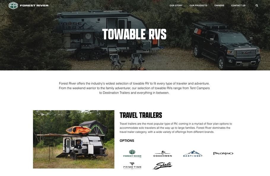 Forest River Travel Trailer Models