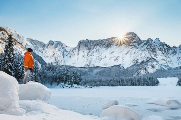 Fusine Lake, in Italy