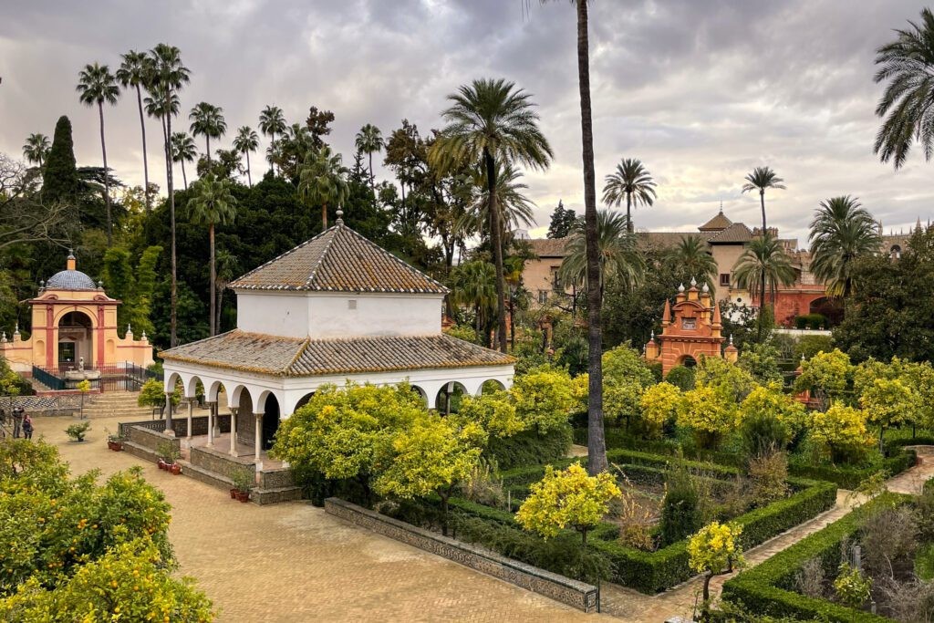 Gardens at Alcazar de Sevilla