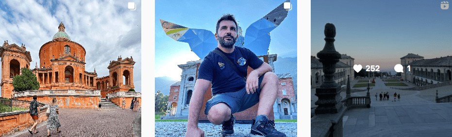 Gian Luca Sgaggero Italian travel influencer focusing on architecture and art