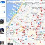 Screenshot of Google Maps Hotels interface with price filters