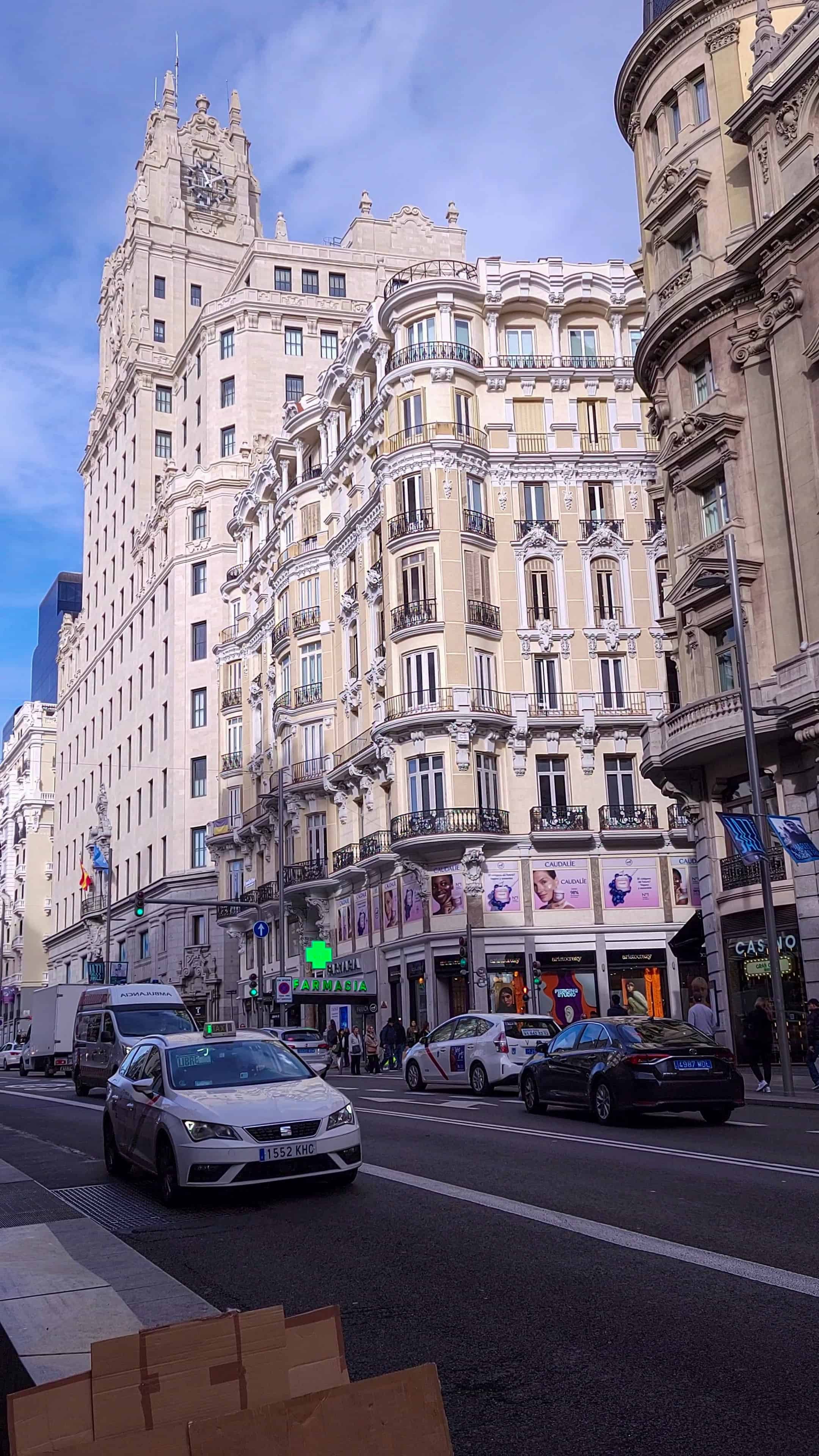 Gran Vía, Madrid's bustling shopping street