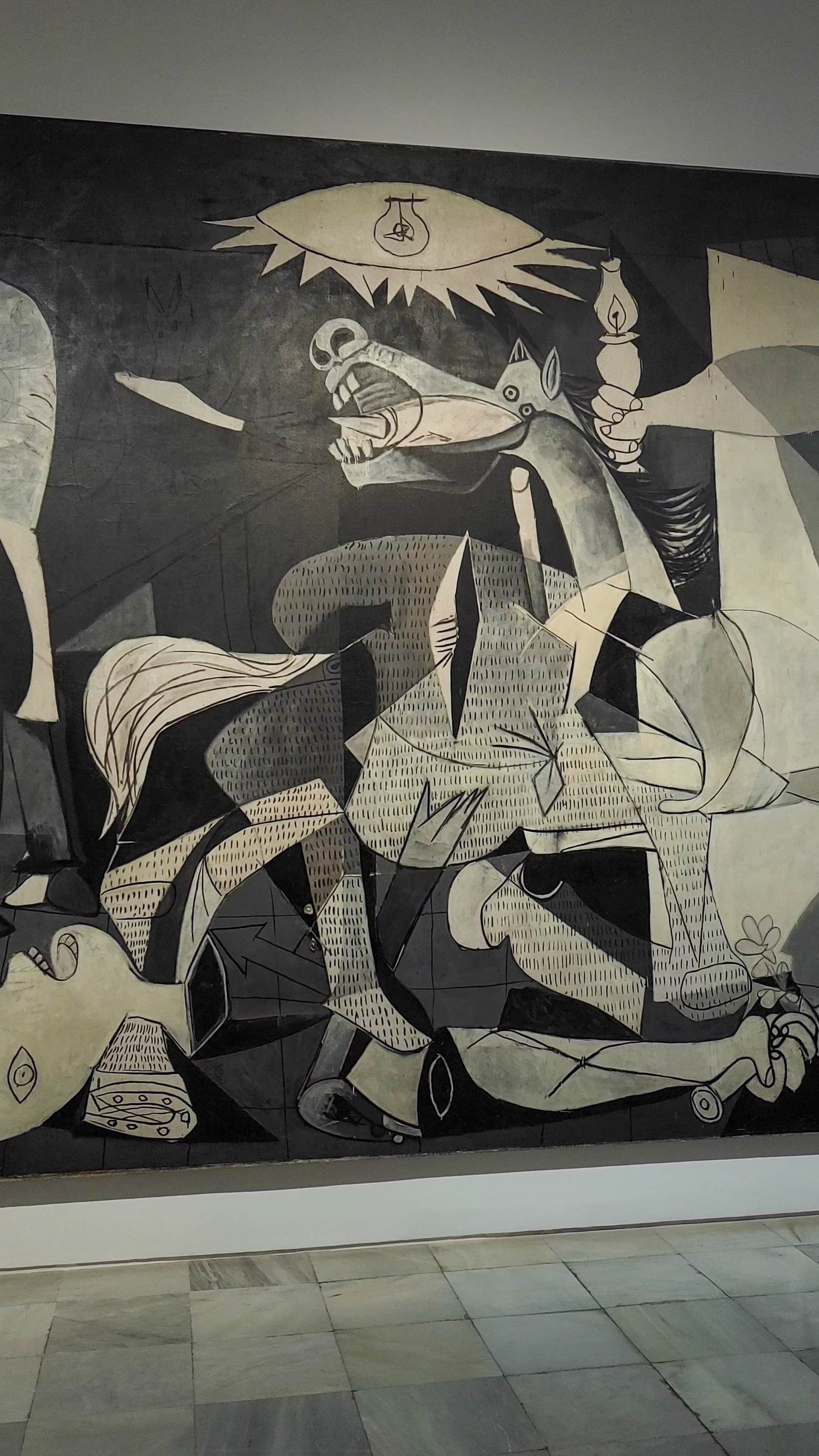 Picasso's Guernica at the Reina Sofía Museum