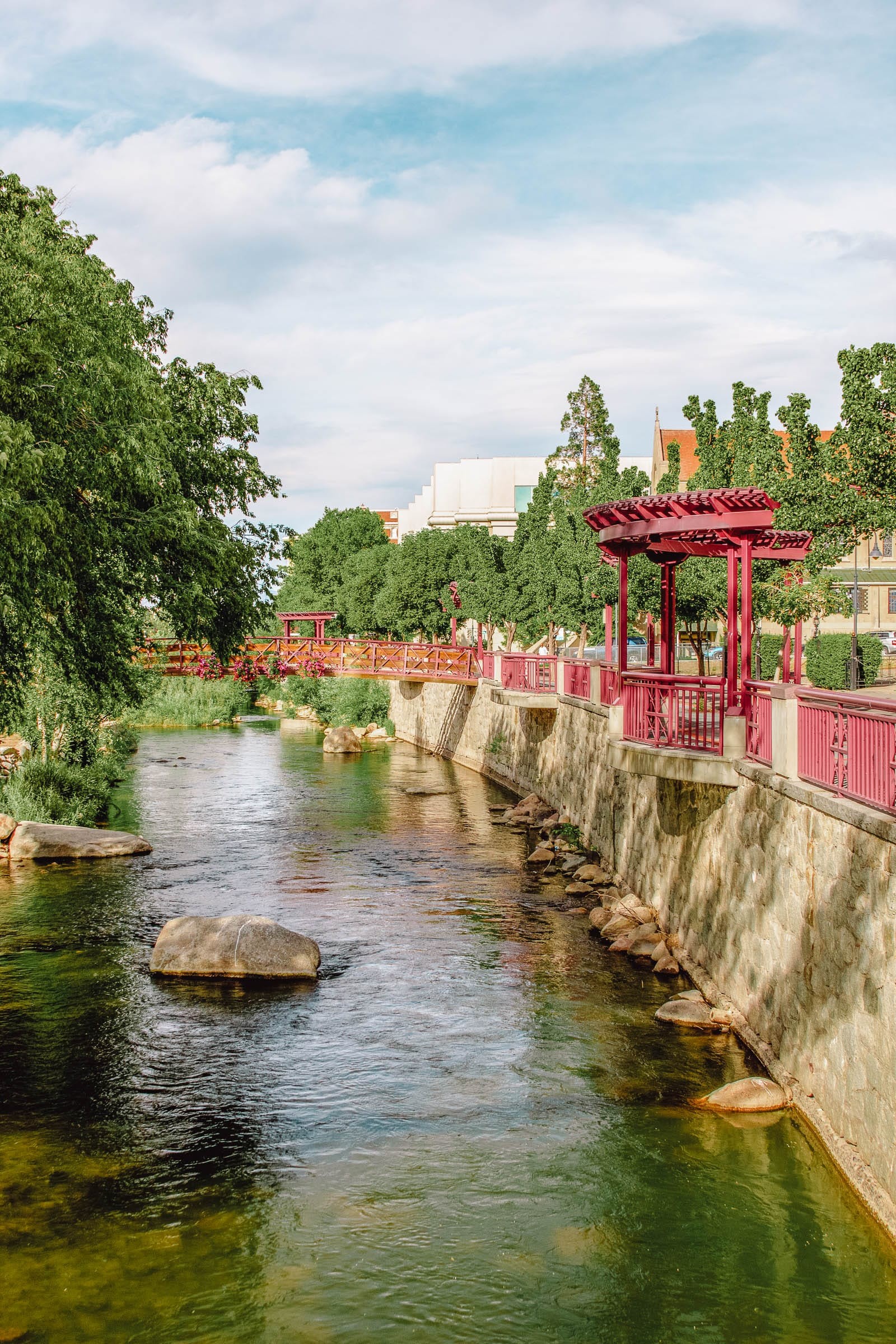 The Truckee Riverwalk in downtown Reno, offering a scenic urban escape in nevada travel destinations