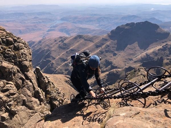 Chain Ladders, Drakensberg Mountains